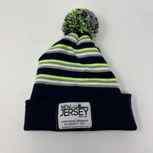 USS New Jersey SSN 796 Submarine Christening‎ Ceremony Pom-Pom Beanie 11/13/2021